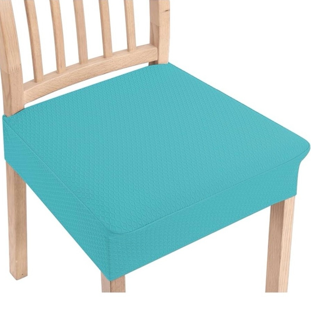 Smiry Set of 6 Teal Chair Covers